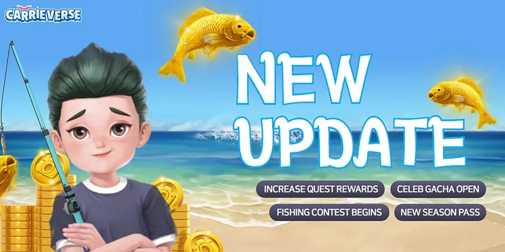 Carrieverse adds new fishing event, season pass, login bonuses and more in latest update