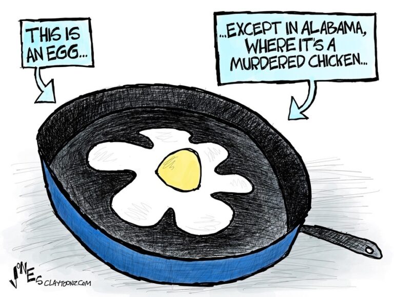 Cartoon: Alabama embryos