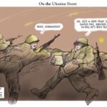 Cartoon: On the Ukraine front