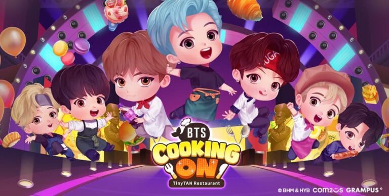 Com2us’ new game BTS Cooking On: TinyTAN Restaurant starts pre-registration