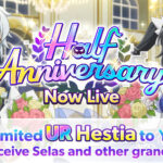 DanMachi Battle Chronicle celebrates half-anniversary with limited-edition UR Hestia, up to 60 consecutive summons and more