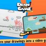 Draw Your Game Infinite, available now on iOS and Android, sees you creating your own levels by drawing pictures