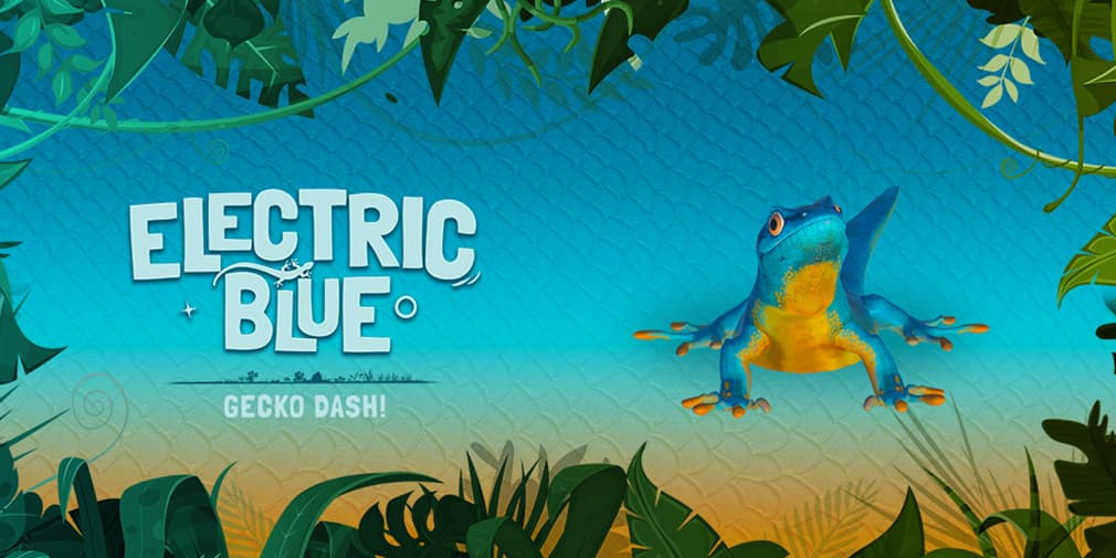 Electric Blue: Gecko Dash! wants to make you aware of the plight of illegal pets