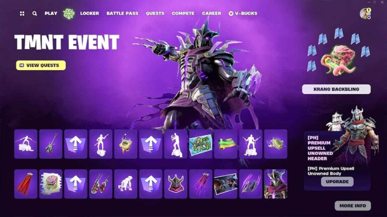 Fortnite x TMNT collaboration to bring free cosmetics, map changes, and more