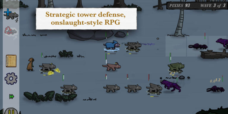 Gargoyles lets you defend against predators using gargoyles that eat pixies, out now on iOS