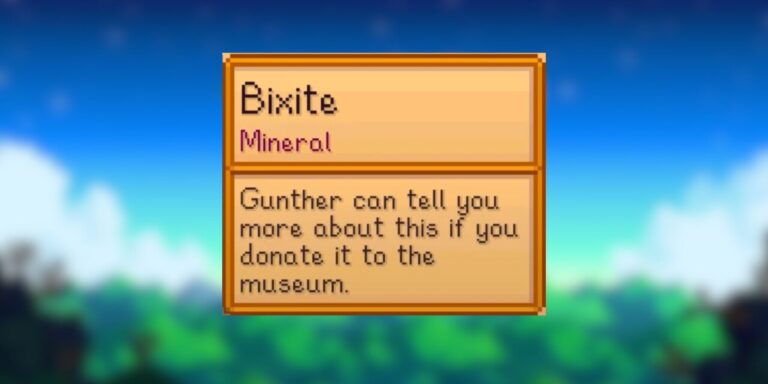 How to Get Bixite in Stardew Valley