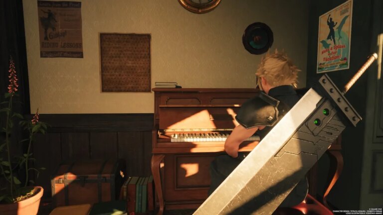 How to play the piano in FF7 Rebirth Demo