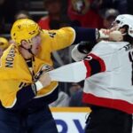 Josh Norris injured, Ottawa Senators stumble in loss to Predators