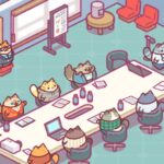 Office Cat lets you build your cat corporation with kitty employees, now open for pre-registration