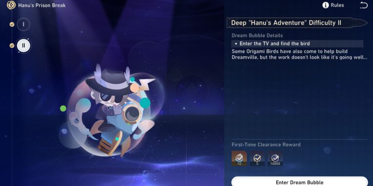 Star Rail – Hanu’s Adventure Deep Dreamscape Guide (Hanu’s Prison Break Event)