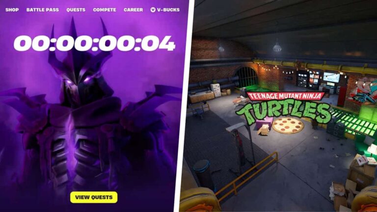 Upcoming Fortnite x TMNT collab will bring new event and Shredder