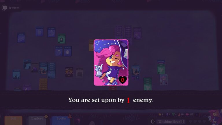 WitchHand Review – Deck Building, Literally