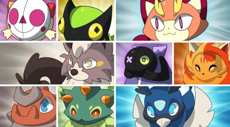 All Starter Evolutions in Nexomon: Extinction