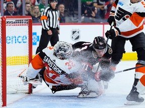 BATTERED AND BEATEN: Ottawa Senators fall to Philadelphia Flyers