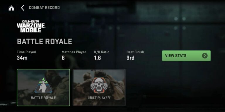 How to Check Stats in Warzone Mobile