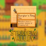 How to Get The Burglar’s Ring in Stardew Valley