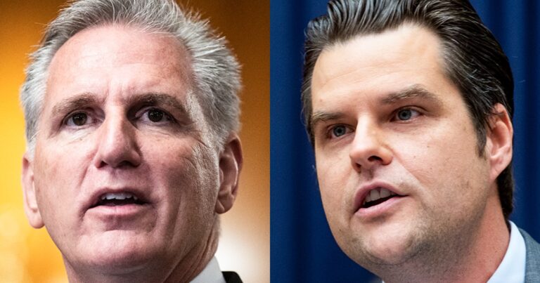 Kevin McCarthy-Matt Gaetz feud heats up months after the former speaker’s ouster