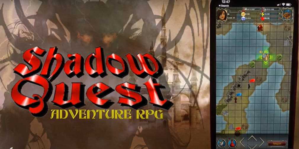 Kickstarter-funded old-school RPG Shadow Quest is launching soon on mobile
