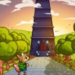 Lonesome Village is a puzzle-slash-sim where you rebuild your town as a coyote, coming to mobile on April 11th