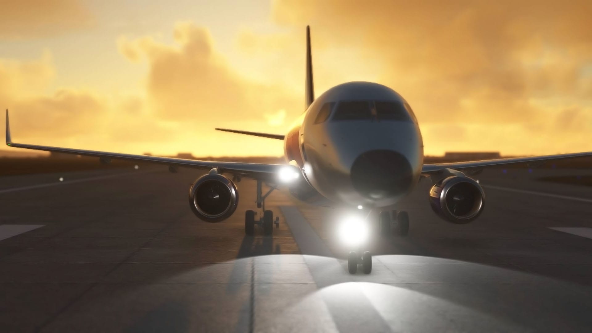 Microsoft Flight Simulator Free Embraer E170 Gets New Screenshots; Chicago Rockford Airport Released