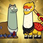 Mutant Llama lets you breed mutated llamas, evolve their powers, and send them to battle, now open for pre-registration