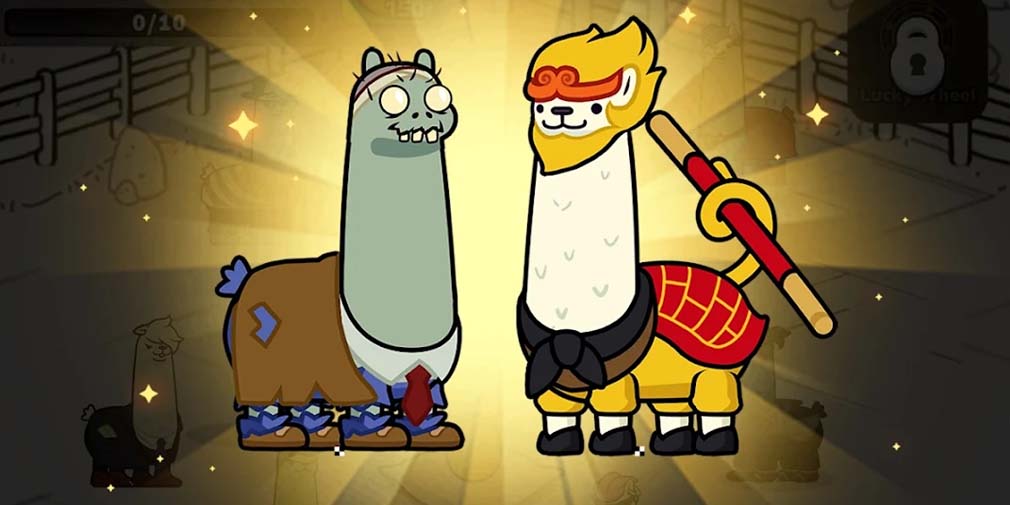 Mutant Llama lets you breed mutated llamas, evolve their powers, and send them to battle, now open for pre-registration
