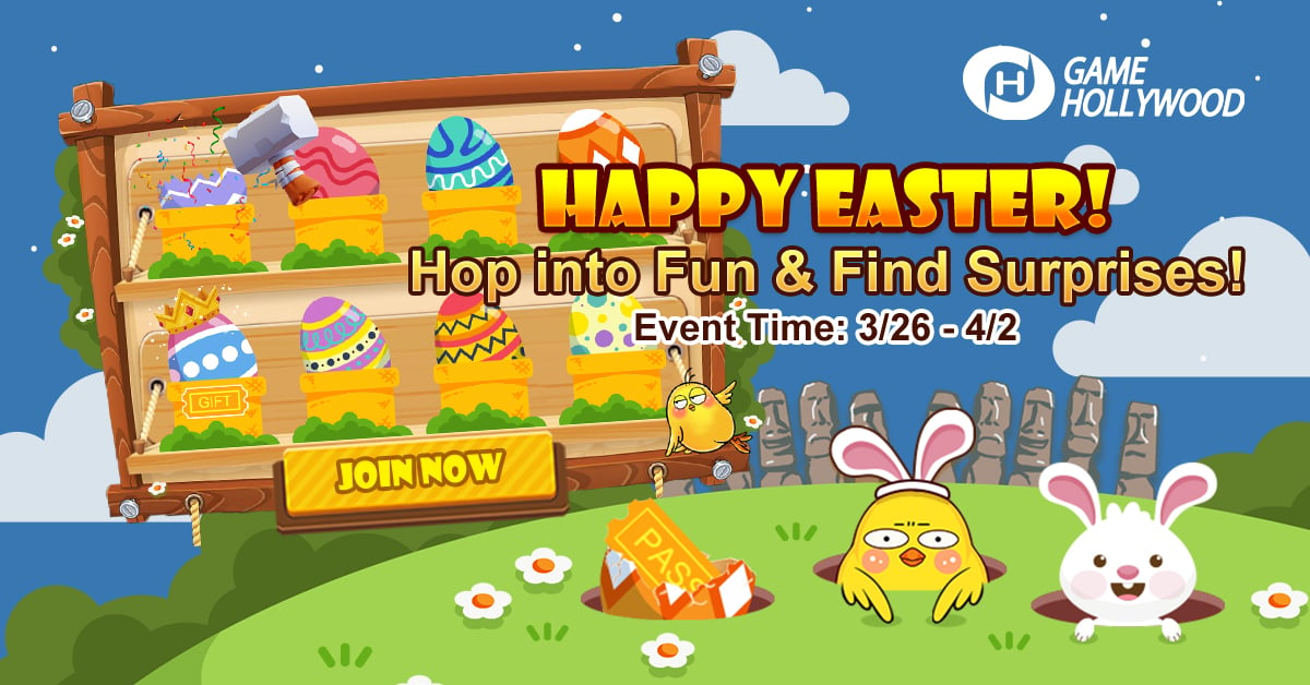 Rewards Galore in the Game Hollywood Games Easter Day Event – Gamezebo