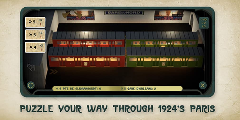 Run the Paris metro in new indie puzzle game Métropolitain