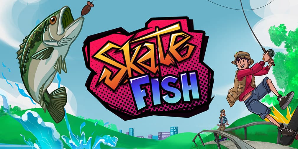 Skateboarding and angling game Skate Fish is out now for Android
