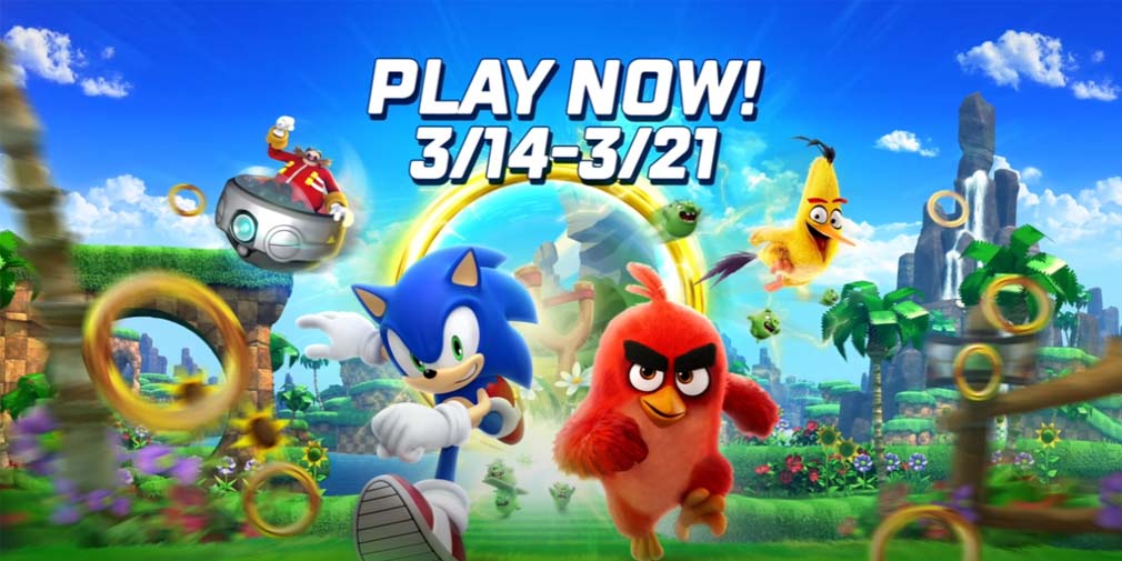 Sonic Dash, Angry Birds 2, Angry Birds Friends and more are teaming up for an epic SEGA and Rovio crossover