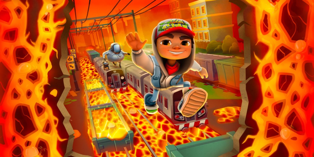 Subway Surfers releases The Floor is Lava update as Subway City is engulfed by magma