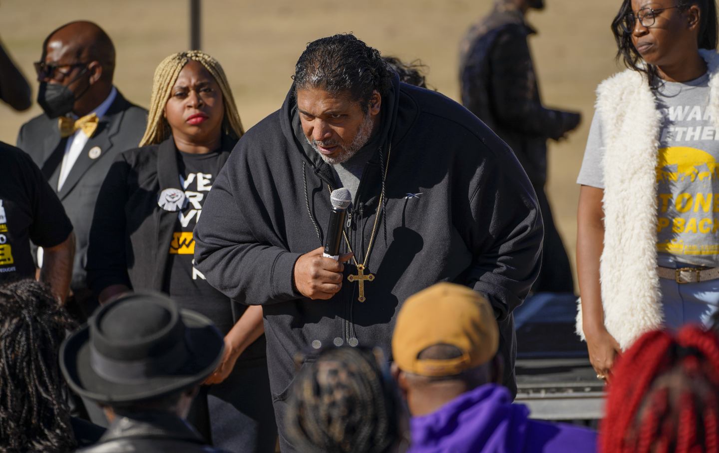 The Rev. William Barber on Trump’s Holy Week Gambit: “The Bible Exposes Grifters”