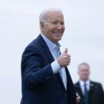 Three presidents appear at star-studded Biden fundraiser