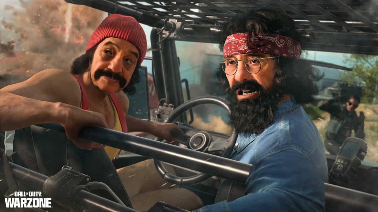 Cheech and Chong are coming to Call of Duty Modern Warfare 3 and Warzone