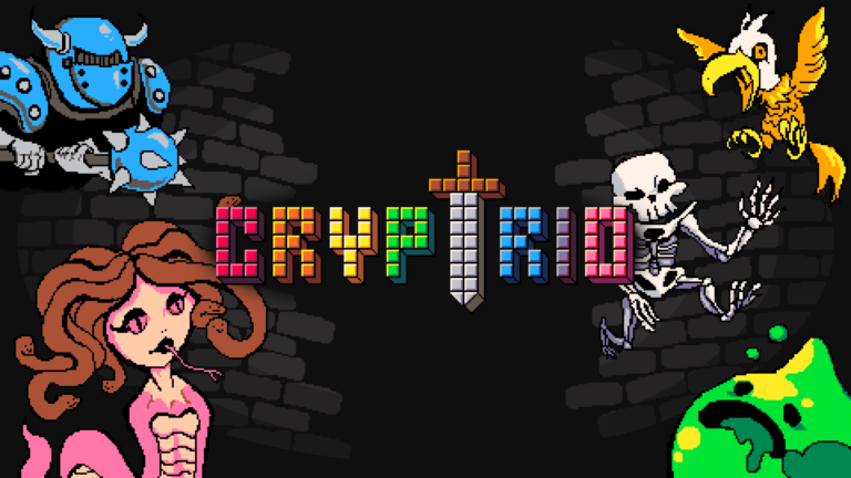 Cryptrio, match three arcade game, hitting Switch this week