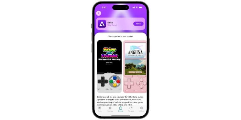 Delta Emulator comes to iOS thanks to alternate app store