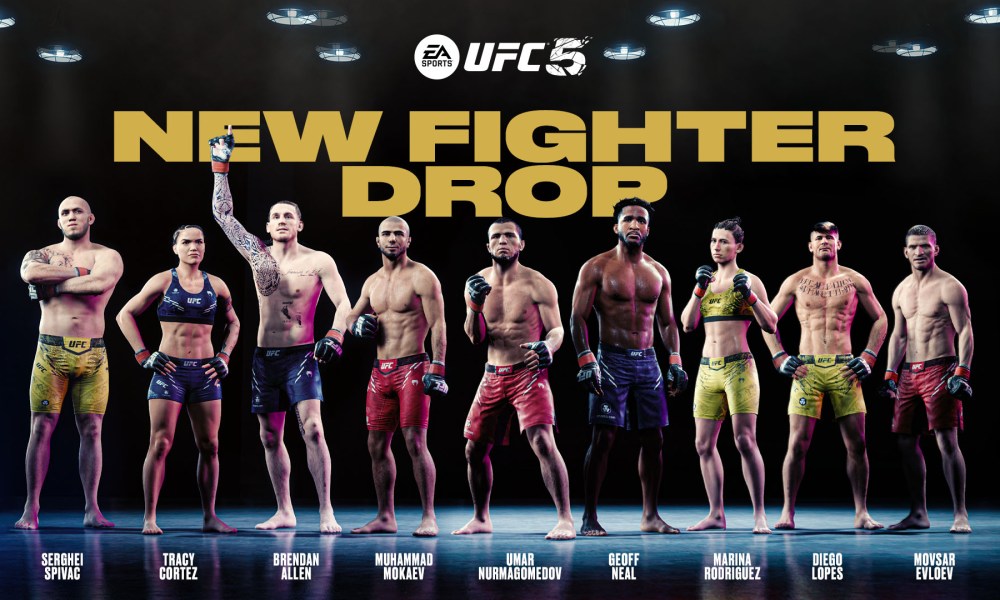 EA Sports UFC 5 Adding Over 30 Fighters Over the Next Few Months