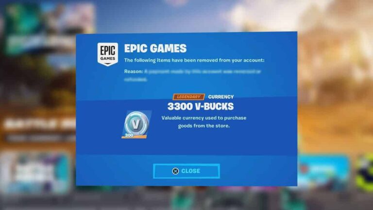 Epic is removing V-Bucks from Fortnite accounts, here is why