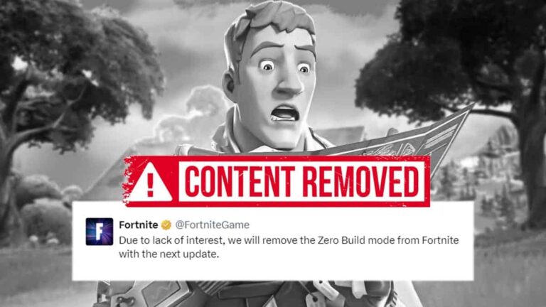 Is Epic removing Fortnite’s Zero Build mode? Rumor explained