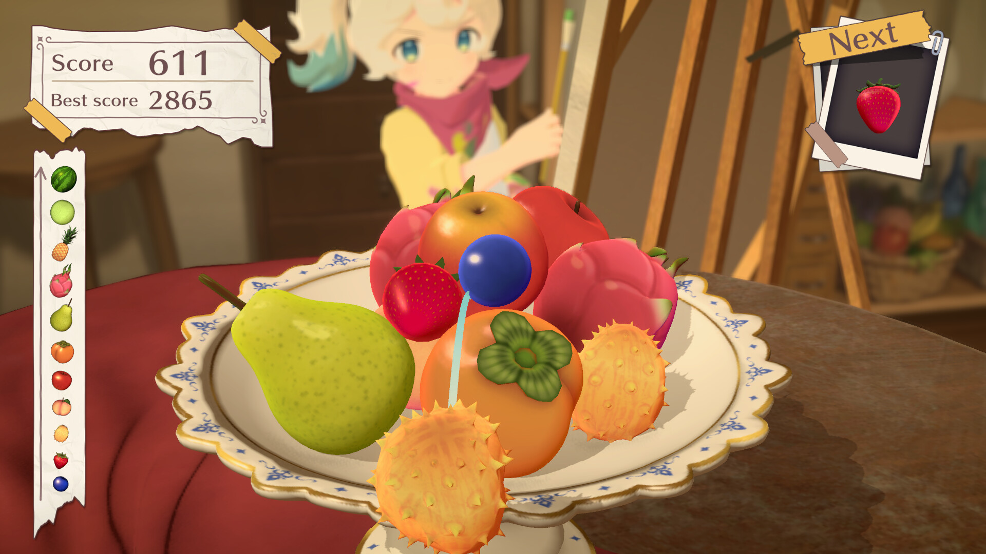 Japanese physics-puzzle game Fruit Mountain out now
