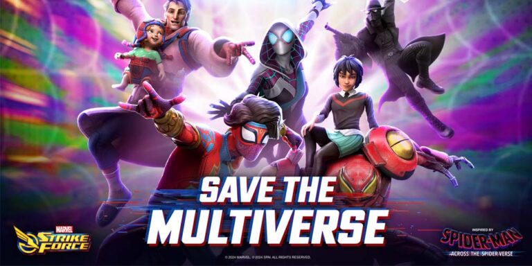 Marvel Strike Force adds Spider-Man: Across the Spider-Verse characters along with limited-time events in latest update