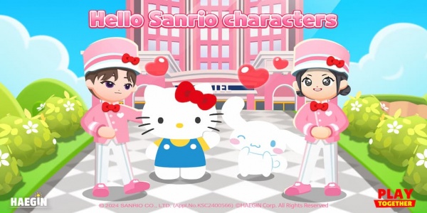 Play Together teams up with Sanrio to bring some iconic characters to Kaia Island