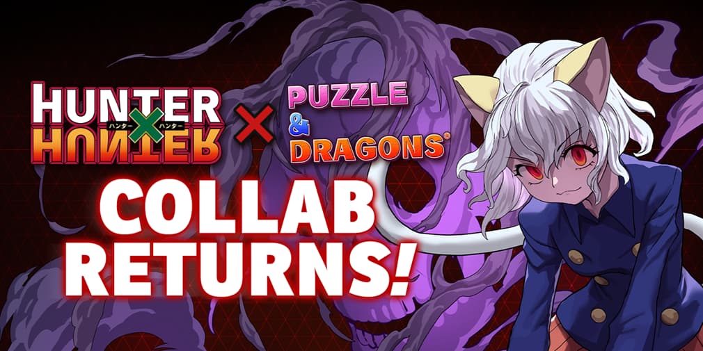 Puzzle & Dragons brings back collaboration with classic anime series Hunter x Hunter