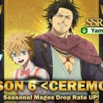 Season six of Black Clover M introduces new mages Yami and Luck