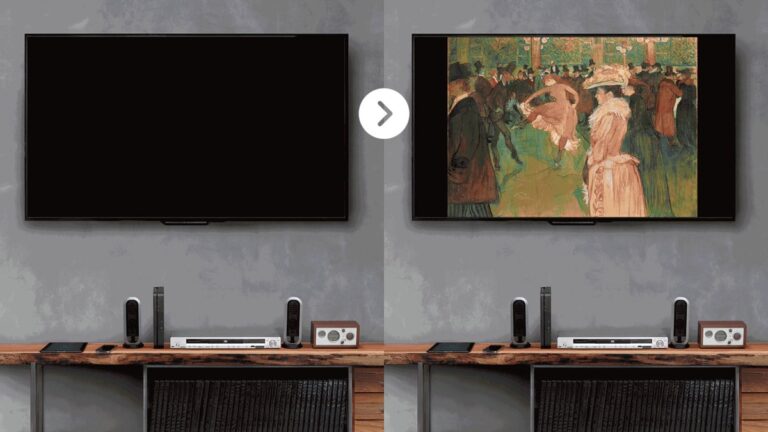 Turn your TV into a digital art gallery for 