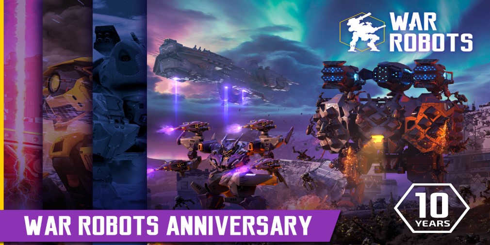 War Robots is celebrating its 10th anniversary with a special event