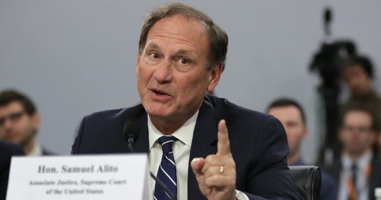 Are You Serious?! Samuel Alito Flew Yet Another January 6 Flag