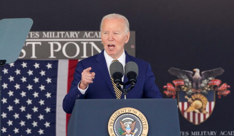 Biden Tells West Point Grads He’s ‘Determined’ to Keep American Soldiers Out of Ukraine