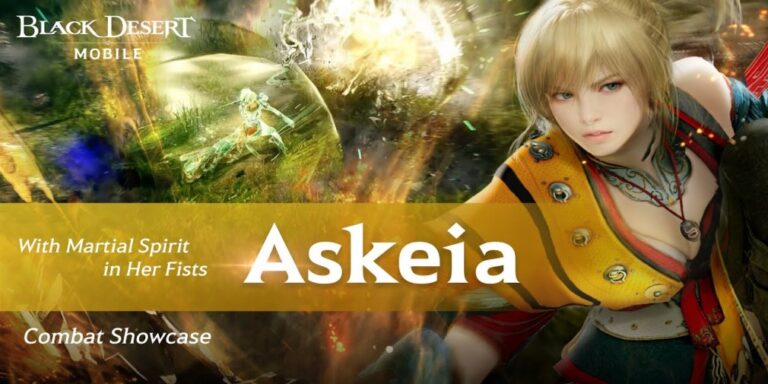 Black Desert Mobile releases new lightning-fast Askeia class