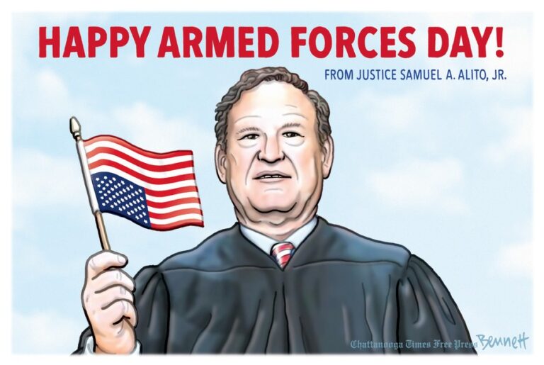 Cartoon: Happy Armed Forces Day!